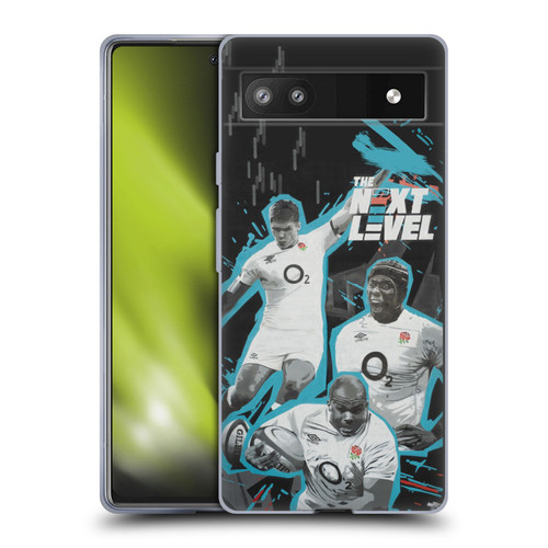 England Rugby Union Mural Next Level Soft Gel Case for Google Pixel 6a