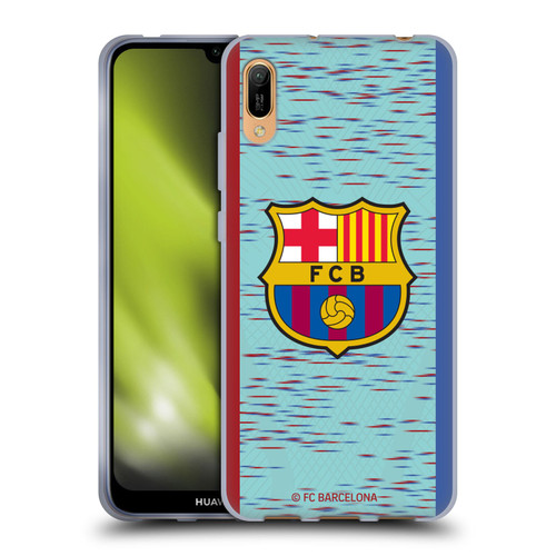 FC Barcelona 2023/24 Crest Kit Third Soft Gel Case for Huawei Y6 Pro (2019)