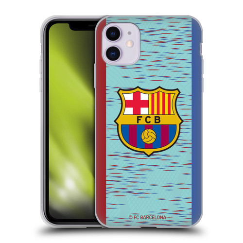 FC Barcelona 2023/24 Crest Kit Third Soft Gel Case for Apple iPhone 11