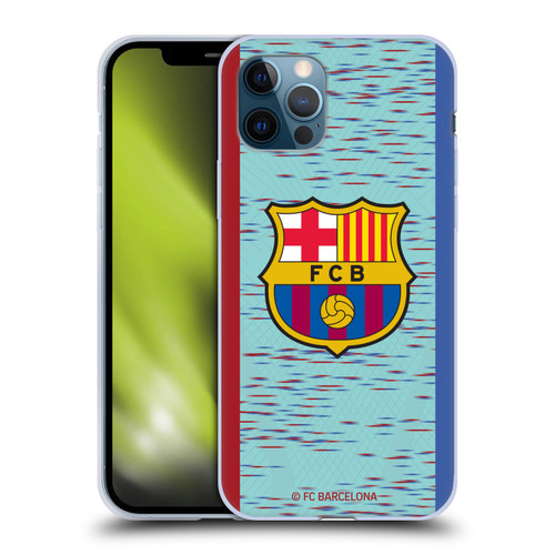 FC Barcelona 2023/24 Crest Kit Third Soft Gel Case for Apple iPhone 12 / iPhone 12 Pro
