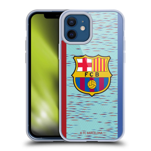 FC Barcelona 2023/24 Crest Kit Third Soft Gel Case for Apple iPhone 12 / iPhone 12 Pro