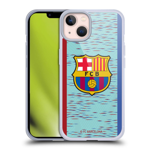 FC Barcelona 2023/24 Crest Kit Third Soft Gel Case for Apple iPhone 13