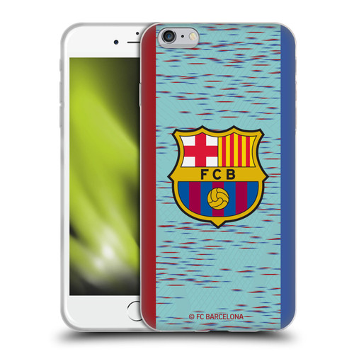 FC Barcelona 2023/24 Crest Kit Third Soft Gel Case for Apple iPhone 6 Plus / iPhone 6s Plus