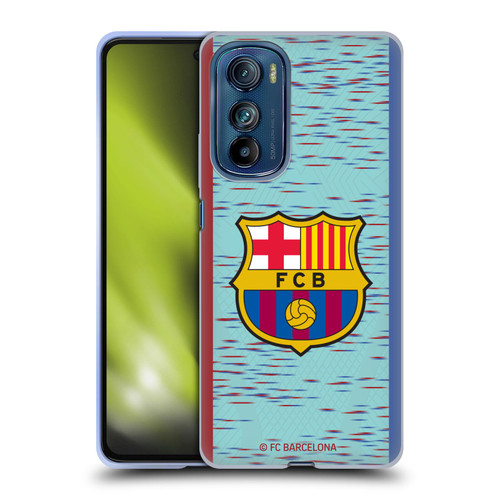 FC Barcelona 2023/24 Crest Kit Third Soft Gel Case for Motorola Edge 30