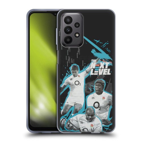 England Rugby Union Mural Next Level Soft Gel Case for Samsung Galaxy A23 / 5G (2022)