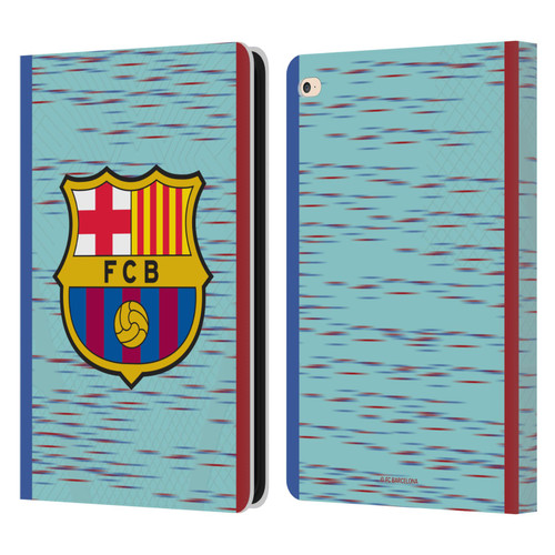FC Barcelona 2023/24 Crest Kit Third Leather Book Wallet Case Cover For Apple iPad Air 2 (2014)