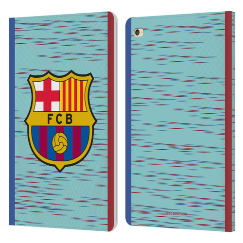 FC Barcelona 2023/24 Crest Kit Third Leather Book Wallet Case Cover For Apple iPad mini 4