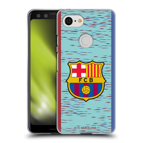 FC Barcelona 2023/24 Crest Kit Third Soft Gel Case for Google Pixel 3