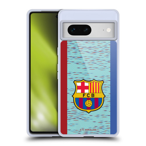 FC Barcelona 2023/24 Crest Kit Third Soft Gel Case for Google Pixel 7