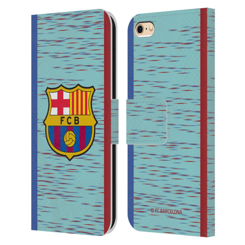 FC Barcelona 2023/24 Crest Kit Third Leather Book Wallet Case Cover For Apple iPhone 6 / iPhone 6s