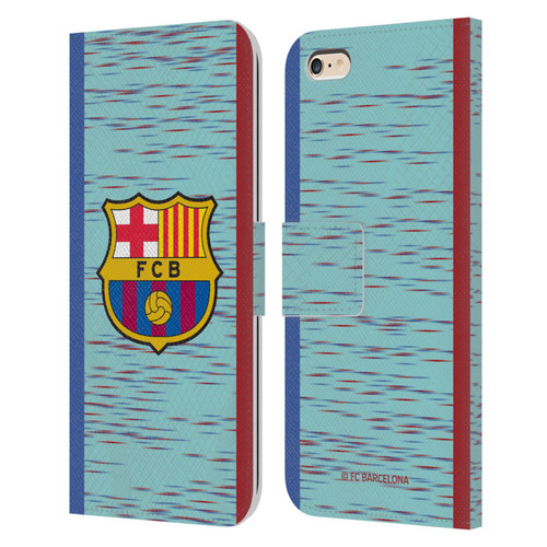 FC Barcelona 2023/24 Crest Kit Third Leather Book Wallet Case Cover For Apple iPhone 6 Plus / iPhone 6s Plus