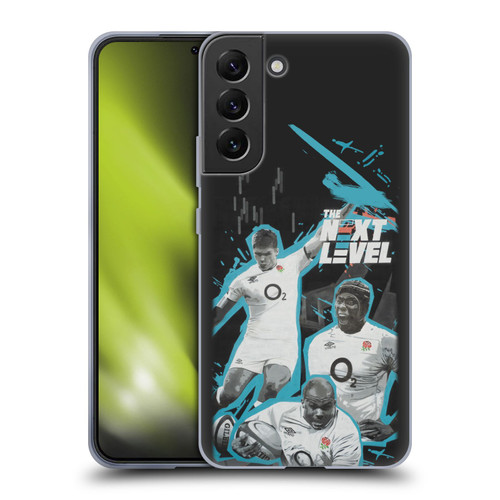 England Rugby Union Mural Next Level Soft Gel Case for Samsung Galaxy S22+ 5G