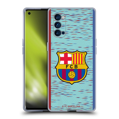 FC Barcelona 2023/24 Crest Kit Third Soft Gel Case for OPPO Reno 4 Pro 5G