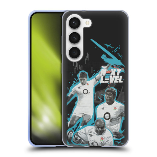 England Rugby Union Mural Next Level Soft Gel Case for Samsung Galaxy S23 5G