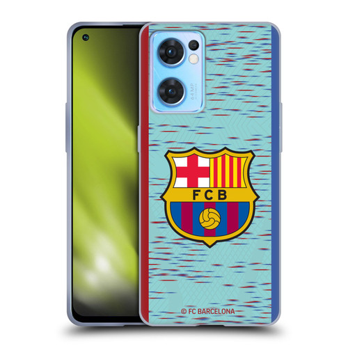 FC Barcelona 2023/24 Crest Kit Third Soft Gel Case for OPPO Reno7 5G / Find X5 Lite