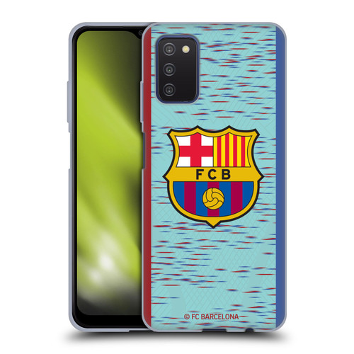 FC Barcelona 2023/24 Crest Kit Third Soft Gel Case for Samsung Galaxy A03s (2021)