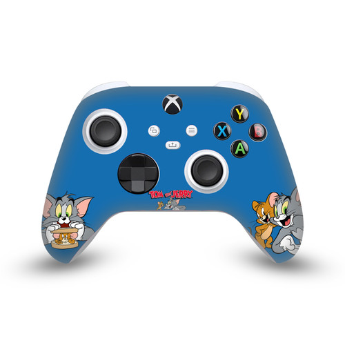 Tom and Jerry Graphics Character Art Vinyl Sticker Skin Decal Cover for Microsoft Xbox Series X / Series S Controller