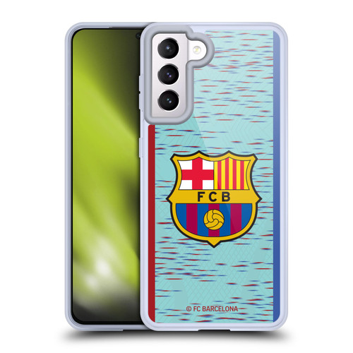 FC Barcelona 2023/24 Crest Kit Third Soft Gel Case for Samsung Galaxy S21 5G