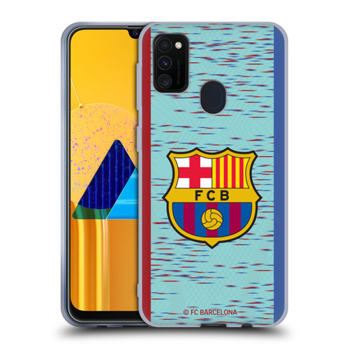 FC Barcelona 2023/24 Crest Kit Third Soft Gel Case for Samsung Galaxy M30s (2019)/M21 (2020)