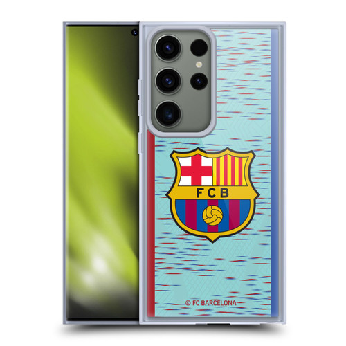 FC Barcelona 2023/24 Crest Kit Third Soft Gel Case for Samsung Galaxy S23 Ultra 5G