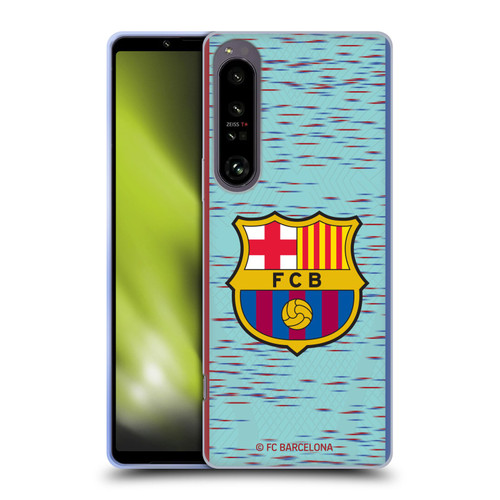 FC Barcelona 2023/24 Crest Kit Third Soft Gel Case for Sony Xperia 1 IV