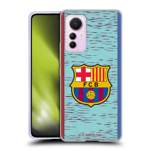 FC Barcelona 2023/24 Crest Kit Third Soft Gel Case for Xiaomi 12 Lite