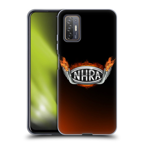 National Hot Rod Association Graphics Fire Logo Soft Gel Case for HTC Desire 21 Pro 5G