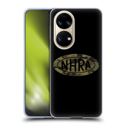 National Hot Rod Association Graphics Camouflage Logo Soft Gel Case for Huawei P50