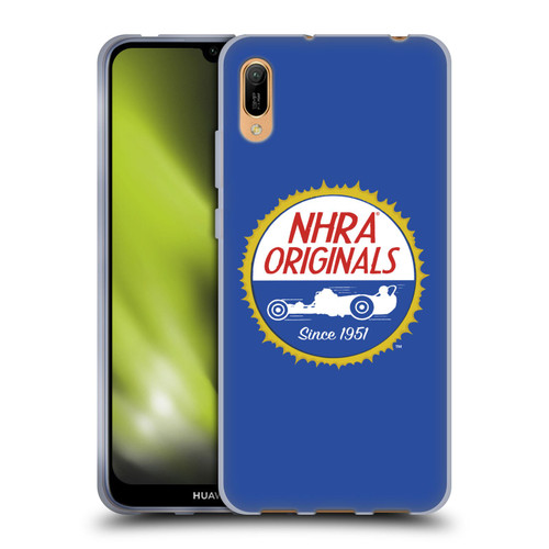 National Hot Rod Association Graphics Original Logo Soft Gel Case for Huawei Y6 Pro (2019)