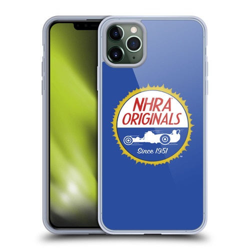 National Hot Rod Association Graphics Original Logo Soft Gel Case for Apple iPhone 11 Pro Max