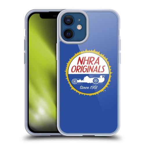 National Hot Rod Association Graphics Original Logo Soft Gel Case for Apple iPhone 12 Mini