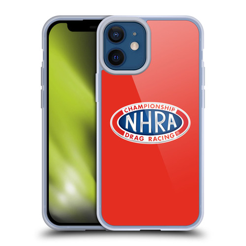 National Hot Rod Association Graphics Primary Logo Soft Gel Case for Apple iPhone 12 Mini