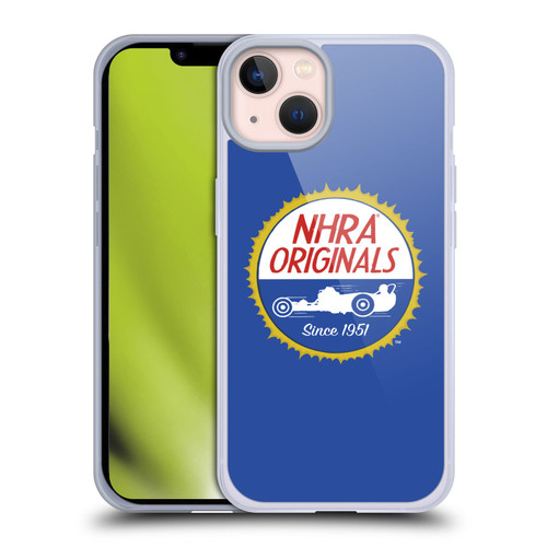 National Hot Rod Association Graphics Original Logo Soft Gel Case for Apple iPhone 13