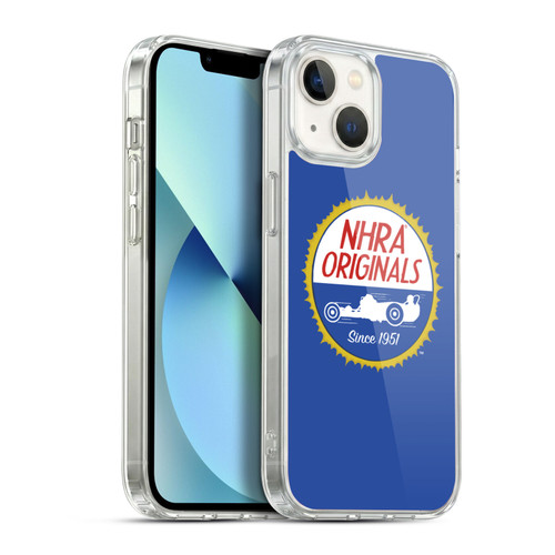 National Hot Rod Association Graphics Original Logo Soft Gel Case for Apple iPhone 13