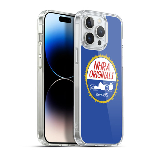 National Hot Rod Association Graphics Original Logo Soft Gel Case for Apple iPhone 13 Pro Max & MagSafe