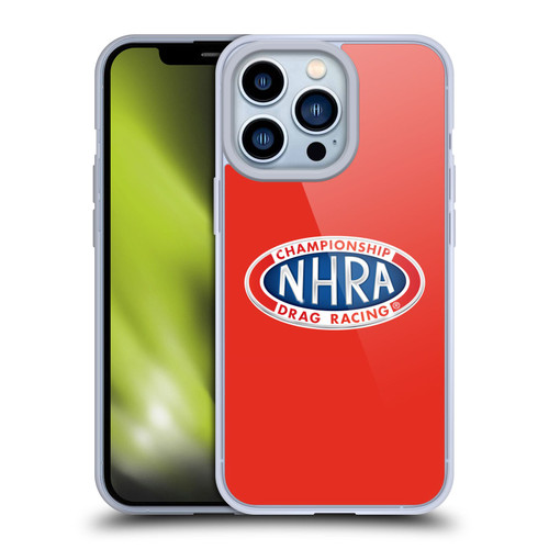 National Hot Rod Association Graphics Primary Logo Soft Gel Case for Apple iPhone 13 Pro