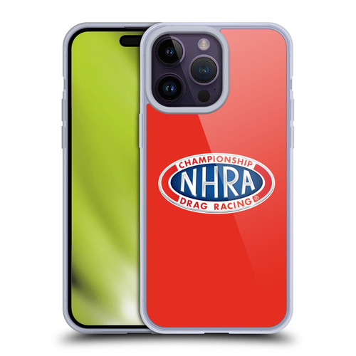 National Hot Rod Association Graphics Primary Logo Soft Gel Case for Apple iPhone 14 Pro Max