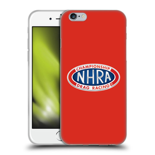 National Hot Rod Association Graphics Primary Logo Soft Gel Case for Apple iPhone 6 / iPhone 6s