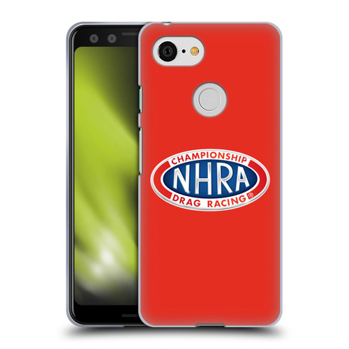 National Hot Rod Association Graphics Primary Logo Soft Gel Case for Google Pixel 3