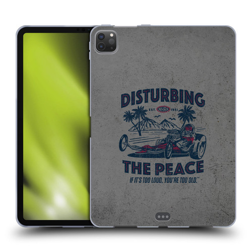 National Hot Rod Association Graphics Drag Peace Soft Gel Case for Apple iPad Pro 11 2020 / 2021 / 2022