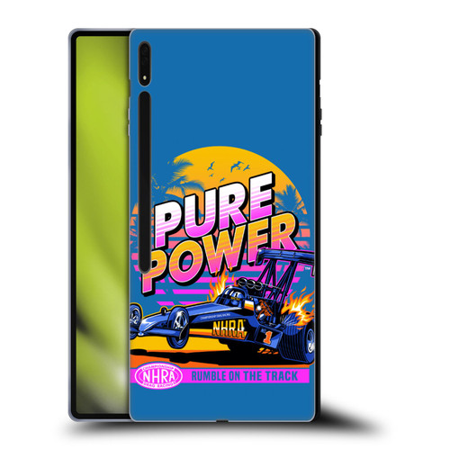 National Hot Rod Association Graphics Pure Power Soft Gel Case for Samsung Galaxy Tab S8 Ultra