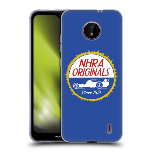 National Hot Rod Association Graphics Original Logo Soft Gel Case for Nokia C10 / C20