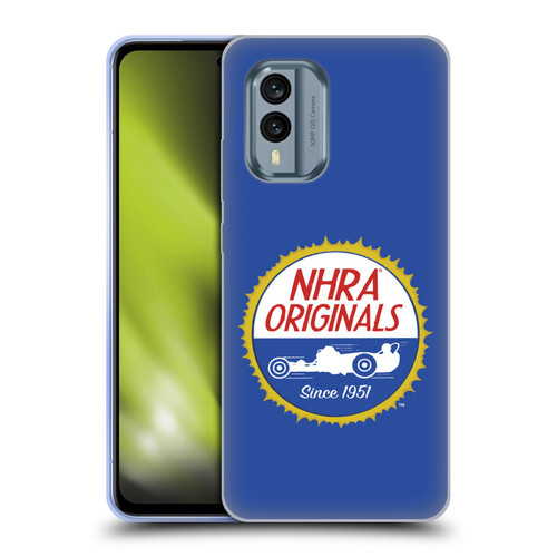 National Hot Rod Association Graphics Original Logo Soft Gel Case for Nokia X30