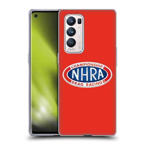 National Hot Rod Association Graphics Primary Logo Soft Gel Case for OPPO Find X3 Neo / Reno5 Pro+ 5G
