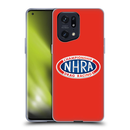 National Hot Rod Association Graphics Primary Logo Soft Gel Case for OPPO Find X5 Pro