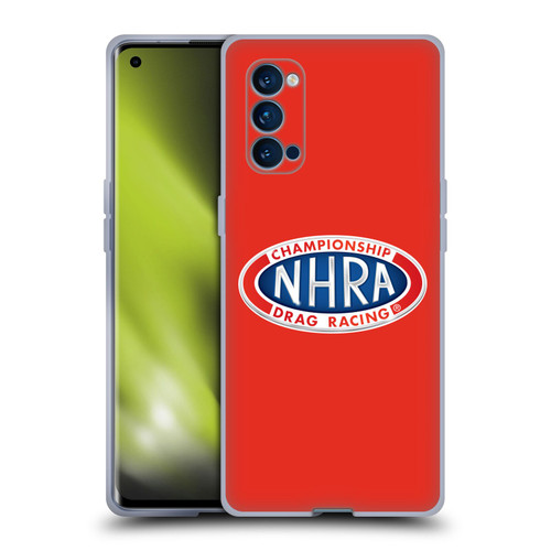 National Hot Rod Association Graphics Primary Logo Soft Gel Case for OPPO Reno 4 Pro 5G
