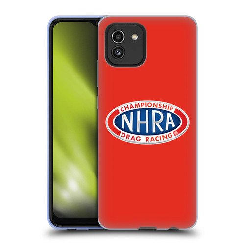 National Hot Rod Association Graphics Primary Logo Soft Gel Case for Samsung Galaxy A03 (2021)