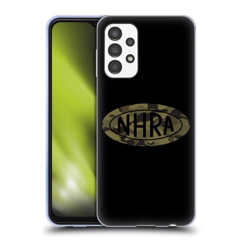 National Hot Rod Association Graphics Camouflage Logo Soft Gel Case for Samsung Galaxy A13 (2022)
