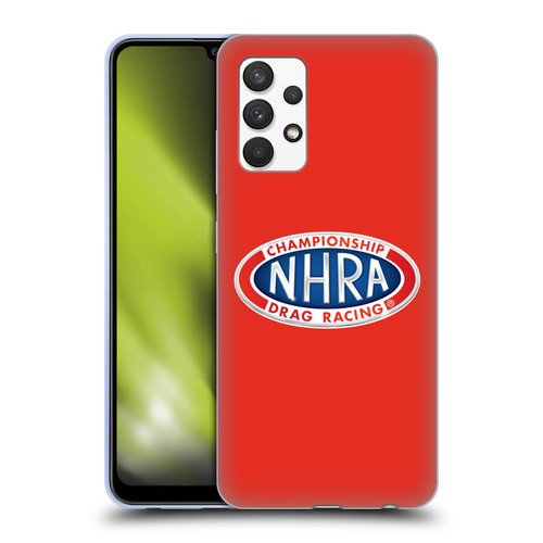 National Hot Rod Association Graphics Primary Logo Soft Gel Case for Samsung Galaxy A32 (2021)