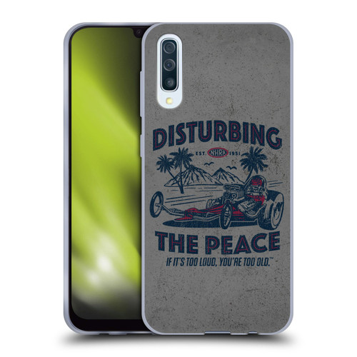 National Hot Rod Association Graphics Drag Peace Soft Gel Case for Samsung Galaxy A50/A30s (2019)